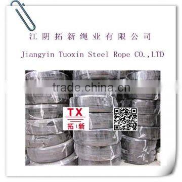 Plastic Coated Galvanized Steel Cable 304 Stainless Steel Wire Rope With Plastic Cover 1x19 8mm,10mm,12mm