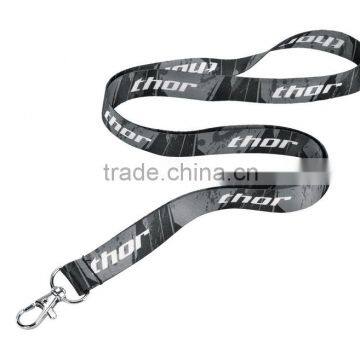 Wholesale heat transfer printing cheap polyester neck lanyard