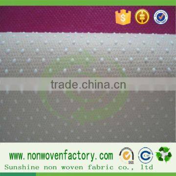 Raw material for shoe making,excellent quality nonslip fabric nonwoven spunbond