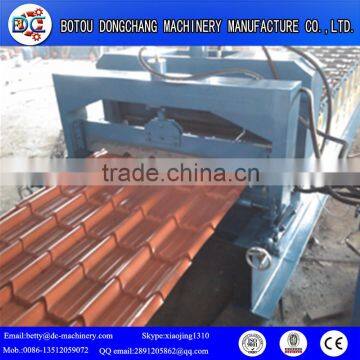 Glazed Metal Roof Tiles Making Machine