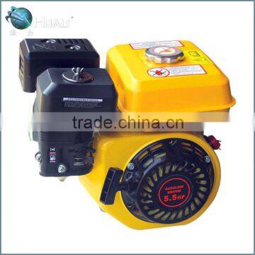 Gasoline engine HL-170F for universal usage, yellow color gasoline engine