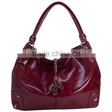 fashion pu leather adult baby diaper bag nappy bag