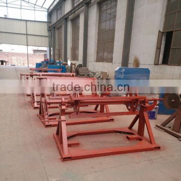 Uncoiler for roll forming machine