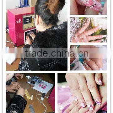 competitive price nail printing machine touch screen PC NAIL PRINTER