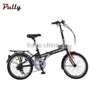 20 Inch Wheel Folding Bicycle Black Color