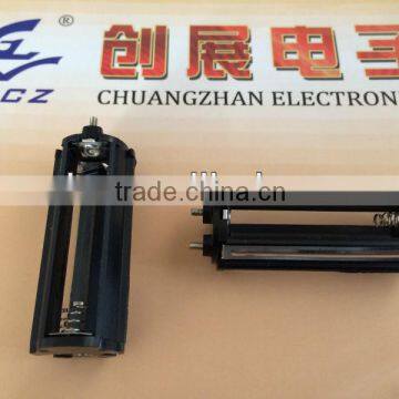1.5V Round Battery Holder for 3pcs AAA Battery
