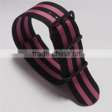 PVD Black Heat Welded Watch Band 20mm With Wrist photo-4