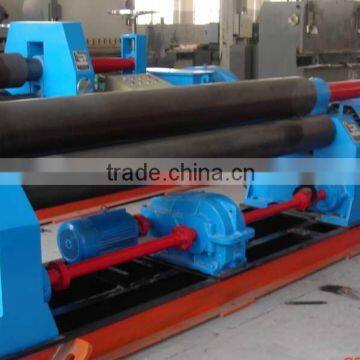 Hydraulic three roller plate rolling machine hydraulic bending machine