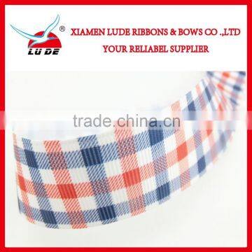 2015 colorful tartan plaid ribbon