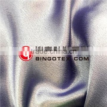 shiny back crepe satin fabric soft like silk malaysia fabric for bridal