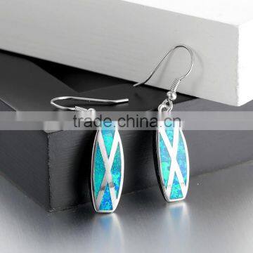 925 Silver Opal Beautiful Jewelry Set S051W photo-2