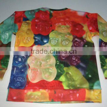 custom all over printing crewneck sweatshirts hoodie