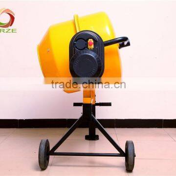 Mini Mobile Hand Operate Electric Motor Gasoline Power Construction Equipment Machine Concrete Mixer Cement Mixer photo-3