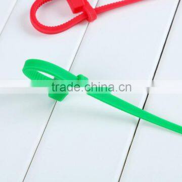 High Quality Candy Color Silicone Sealing Clip Strapping Tape For Snack Food Bag Cellphone PC Cables Ties photo-2