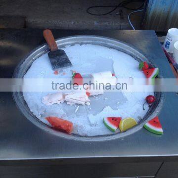 2016 Frozen Yogurt Fruit Instant Ice Cream Rolls Machine With Real Fruits in Thailand photo-5