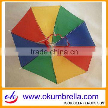 rainbow umbrella on head umbrella for mini size cheaper prices