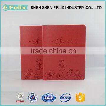 Hot Sale Top Quality Best Price Wide Ruled Embossing Notebook photo-2