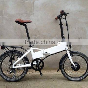 2014 newest style specialized folding style electric bicycle with battery in frame ( HJ-F15)