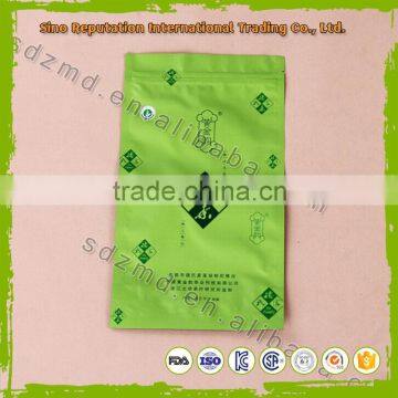 Best Price 3 Side Sealed Aluminum Foil Tea Bag With Zipper Top photo-2