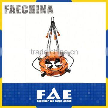 pile head breaker break piles machinery excavator crane