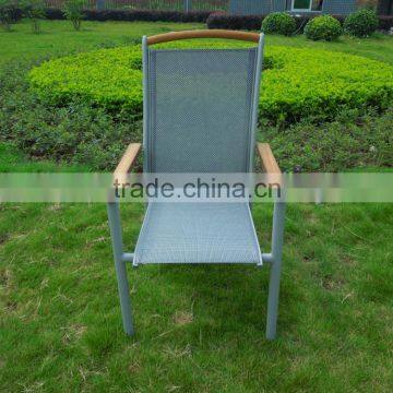 Outdoor Garden/Beach chair,Silver Pool Chair Fabric