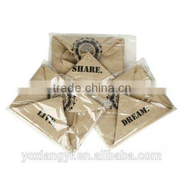 4 PCS/set Cute Foldable Jute Storage Basket/ Bin Box, Nail Polish Makeup Organizer Basket photo-5