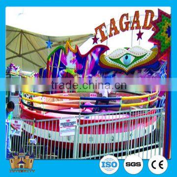 Kids fun fair games equipment amusement park rides disco turntable for sale