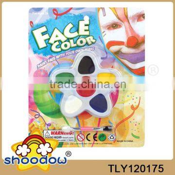 Wholesale Unisex Washable Bright Color Face Paint Makeup Kit