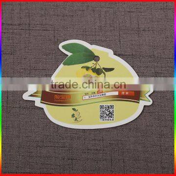 custom full colour printing paper card hangtags