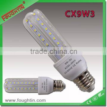 9w led lamp for the house 3u led energy saving bulb with CE