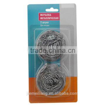 New Item on market stainless steel ball scourer cleaning mesh ball scourer