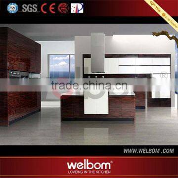 2016 Welbom Design Wholesale Furniture High Gloss Lacquer Modular Kitchen Cabinet