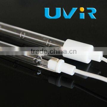 Single tube short wave halogen infrared heating lamp