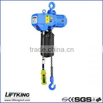 1t single speed electric chain hoist with CE certificate