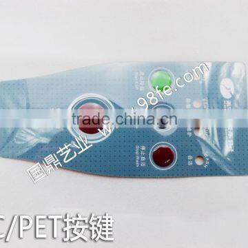 With Transparent Window PET Membrane Keypad and membrane switch