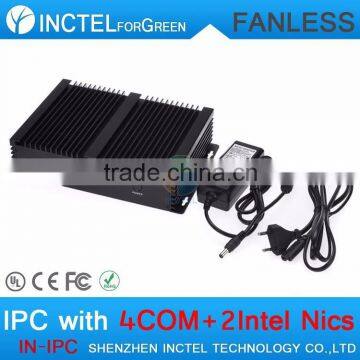 Fanless Car PCs Auto Boot Intel Celeron C1037U 1.8G USB 3.0 Dual Gigabit Lan 4 COM Desktop Computer pc photo-5