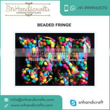 Perfect Finish Pom Pom Trim Ball Fringe
