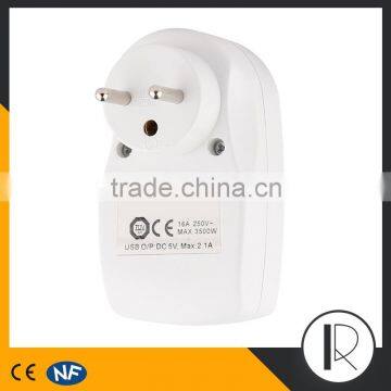 Multipurpose Multi Nation Travel Adaptor With 2 USB Charger photo-4
