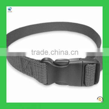 webbing strap with side release buckle