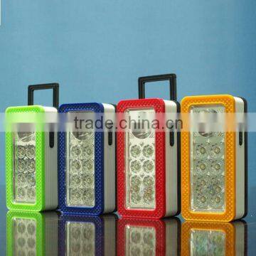 lead acid battery rechargeable led light small generator for camping