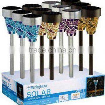 Beautiful design European style led solar garden/lawn light/lamp