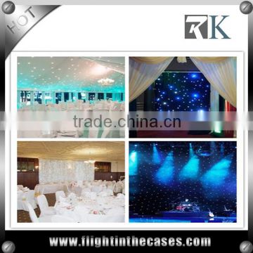 White LED Star Curtain for Wedding Deco