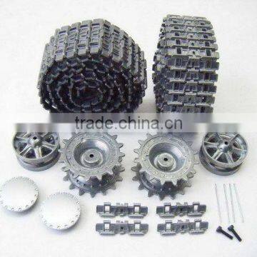 Tank parts-metal track/driving wheel /idler wheel set for 1/16 Panzer III tank