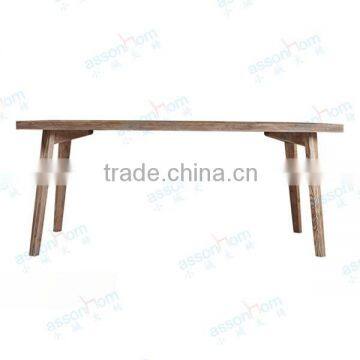 Solid Wood Table Wooden Dining Table #AWF51 photo-2