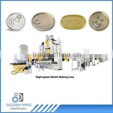 CNC Automatic EOE /Easy Open Lid For Canned Food/Beverage Making Machine