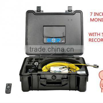 Tvbtech 30m Cable Pipe Inspection Camera with meter counter,text writer