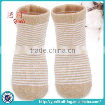 2015 Newest 100% organic sock cotton new born baby socks