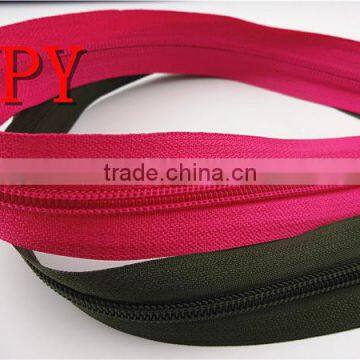 plastic zipper for handbag