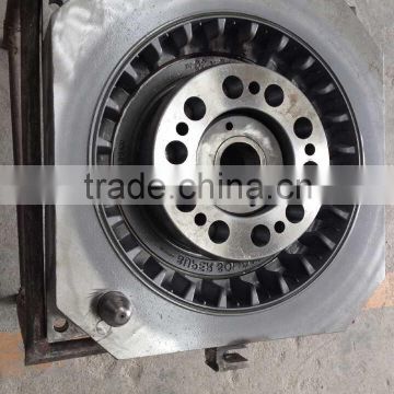 Bias tire two piece casting/forging molds