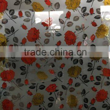 Acid Ice Glass Decorative for Door,decorative Glass for Windows for Iraq, Pakistan photo-2